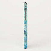 Coques Case-Mate iPhone Iphone X de plume de paon (Dos/Gauche)