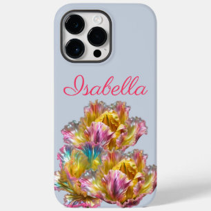 Coque Pour Pour iPhone 14 Pro Max Iridescendance holographique Rouffé Tulip