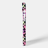 Coques Case-Mate iPhone Iridescent Leopard Print Monogrammed (Verso / Gauche)
