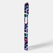 Coques Case-Mate iPhone Iridescent Leopard Print Monogrammed (Verso / Droite)