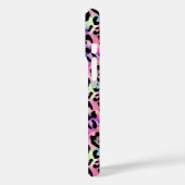 Coques Case-Mate iPhone Iridescent Leopard Print Monogrammed (Verso / Gauche)