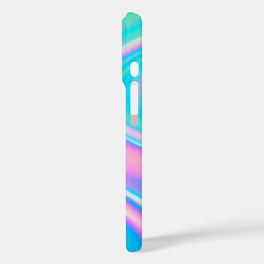 Coques Case-Mate iPhone Iridescent Wave Flow (Verso / Gauche)