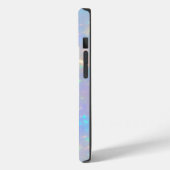 Coques Case-Mate iPhone Iridescente Faux Opal avec nom personnalisable (Verso / Gauche)