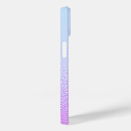 Coques Case-Mate iPhone Iridescente Girly rose Shimmer Nom personnalisé (Verso / Droite)