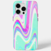 Coques Case-Mate iPhone Iridescente Holographique Liquide Swirl (Verso)