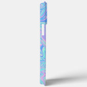 Coques Case-Mate iPhone Iridescente Holographique moderne personnalisée (Verso / Droite)