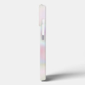 Coques Case-Mate iPhone Iridescente Holographique Pearl Opal arc-en-ciel (Verso / Gauche)