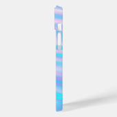 Coques Case-Mate iPhone Iridiscent Holographique Nom personnalisé (Verso / Gauche)