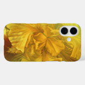 Coques Case-Mate iPhone Iris beauté intérieure jaune chaud (Verso (horizontal))