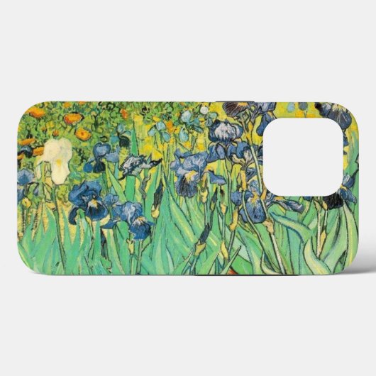 Coques Case-Mate iPhone Iris de Van Gogh (Verso (horizontal))