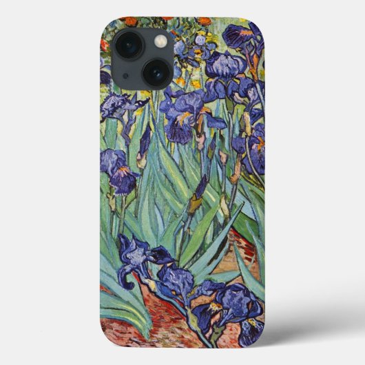 Coques Case-Mate iPhone Iris de Van Gogh Peinture Impressionniste (Verso)