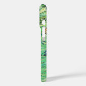 Coques Case-Mate iPhone Iris de Vincent van Gogh 1889 Fleurs Bleues (Verso / Gauche)