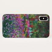 Coques Case-Mate iPhone Iris Flower Garden Claude Monet Art (Dos (Horizontal))