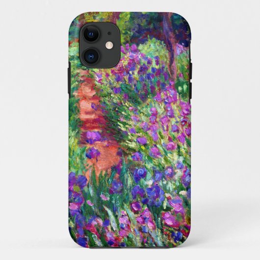 Coques Case-Mate iPhone Iris Garden à Giverny (Dos)
