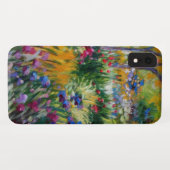 Coques Case-Mate iPhone Iris Garden by Claude Monet (Dos (Horizontal))