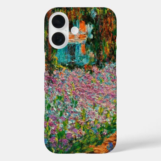 Coques Case-Mate iPhone Iris Jardin Monet Giverny fleurs (Verso)
