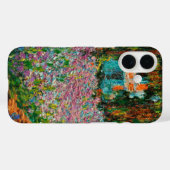 Coques Case-Mate iPhone Iris Jardin Monet Giverny fleurs (Verso (horizontal))
