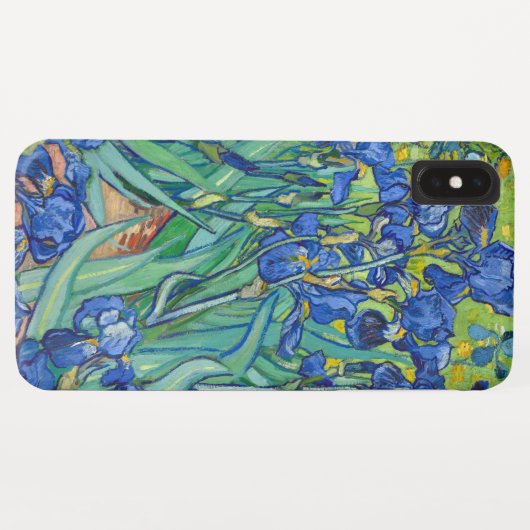 Coques Case-Mate iPhone Iris par Van Gogh (Dos (Horizontal))