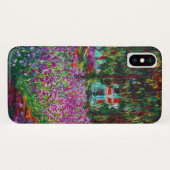 Coques Case-Mate iPhone Irises dans le jardin de Monet (Dos (Horizontal))