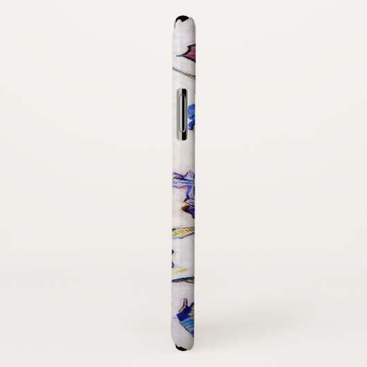 Coques Case-Mate iPhone Irises de Vincent Van Gogh (Dos/Droite)