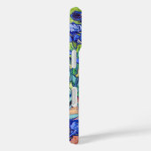 Coques Case-Mate iPhone Irises de Vincent Van Gogh art de peinture vibrant (Verso / Droite)