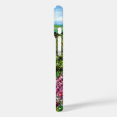 Coques Case-Mate iPhone IRISES EN Toscane, Champs de fleurs violettes pays (Verso / Gauche)