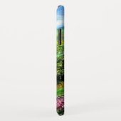 Coques Case-Mate iPhone IRISES EN Toscane, Champs de fleurs violettes pays (Dos/Droite)