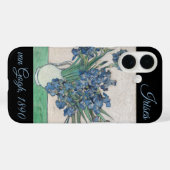 Coques Case-Mate iPhone Irises par van Gogh : (Verso (horizontal))
