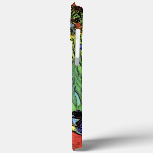 Coques Case-Mate iPhone Irises par Van Gogh Art (Verso / Gauche)