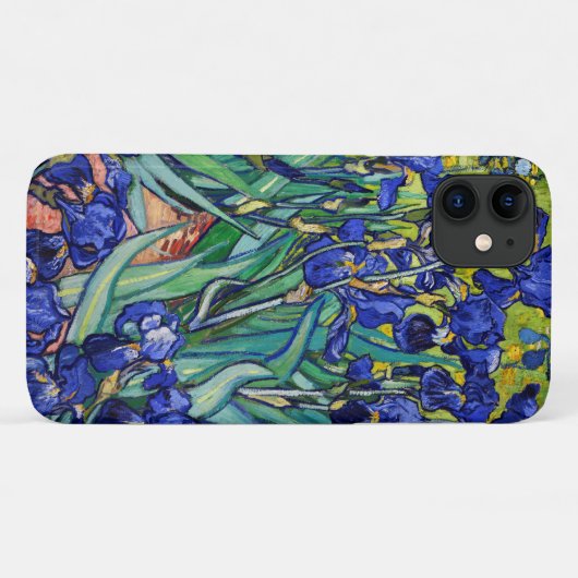 Coques Case-Mate iPhone Irises par Vincent van Gogh (Dos (Horizontal))