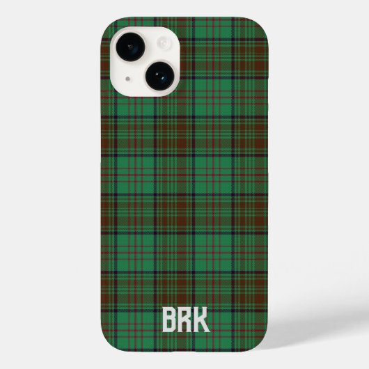 Coques Case-Mate iPhone Irish County Dublin Tartan Personnalisé (Verso)