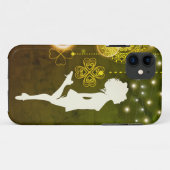 Coques Case-Mate iPhone Irish Dance Hard Shoe Celtic Clovers and Lights (Dos (Horizontal))