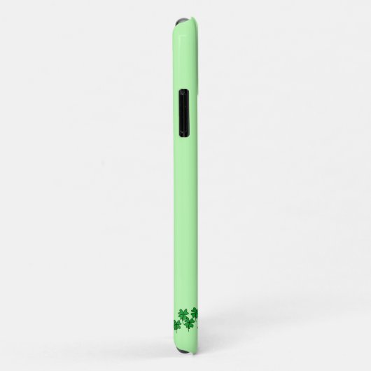 Coques Case-Mate iPhone Irish Femme Four Leaf Clover Field (Dos/Droite)