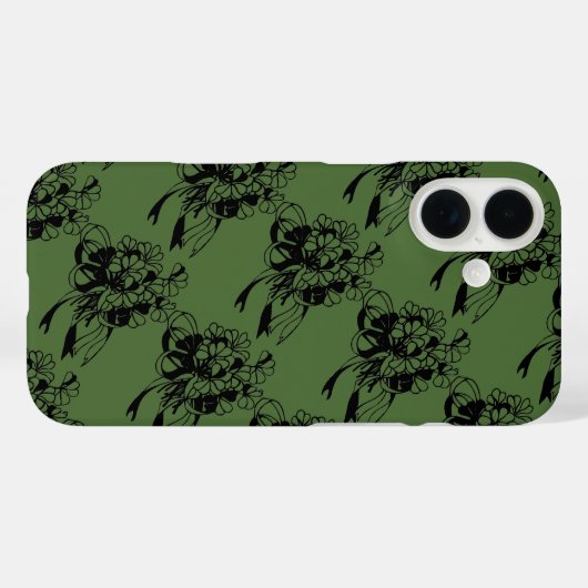 Coques Case-Mate iPhone Irish Shamrock Green St. Patrick's Day (Verso (horizontal))