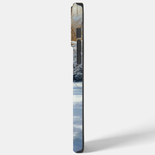 Coques Case-Mate iPhone Irish Terrier Laisser neiger Noël (Verso / Gauche)