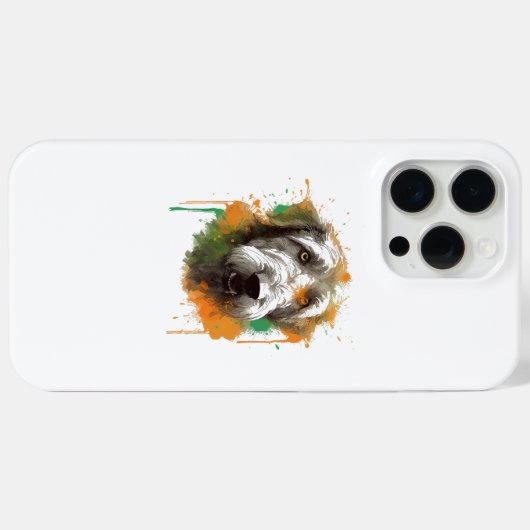 Coques Case-Mate iPhone Irish Wolfhound (Verso (horizontal))