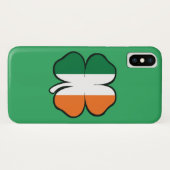 Coques Case-Mate iPhone Irlande drapeau irlandais shamrock trèfle Jour de  (Dos (Horizontal))