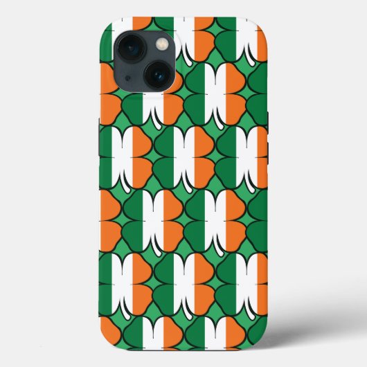 Coques Case-Mate iPhone Irlande drapeau irlandais shamrock trèfle Jour de (Verso)