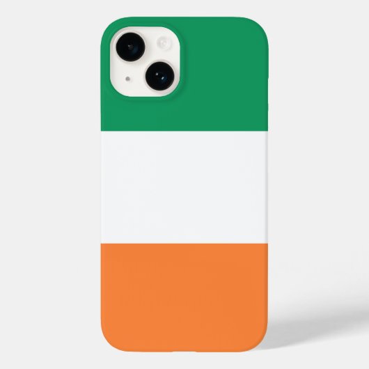Coques Case-Mate iPhone Irlande National Flag, standard irlandais, bannièr (Verso)