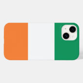 Coques Case-Mate iPhone Irlande National Flag, standard irlandais, bannièr (Verso (horizontal))
