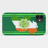 Coques Case-Mate iPhone Irlande Shamrock Spin par Kenneth Yoncich (Dos (Horizontal))