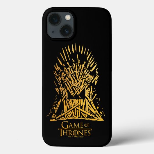 Coques Case-Mate iPhone Iron Throne Icon (Verso)