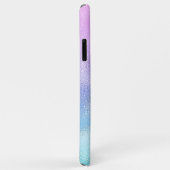 Coques Case-Mate iPhone Irredécent violet à vert bleu ombre (Dos/Droite)