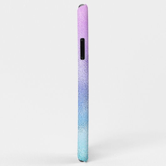 Coques Case-Mate iPhone Irredécent violet à vert bleu ombre (Dos/Droite)
