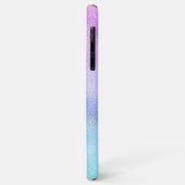 Coques Case-Mate iPhone Irredécent violet à vert bleu ombre (Dos/Gauche)