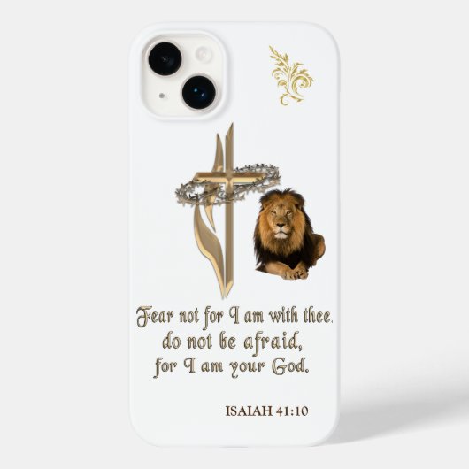 COQUES Case-Mate iPhone ISAIAH 41:10 (Verso)