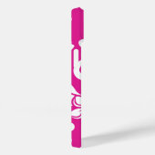 Coques Case-Mate iPhone ISLAND PLUMERIA (ROSE CHAUDE) Coque-coque iphone M (Verso / Droite)