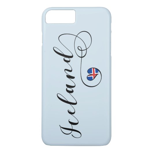 Coques Case-Mate iPhone Islandais Cellule cardiaque, Islande (Dos)