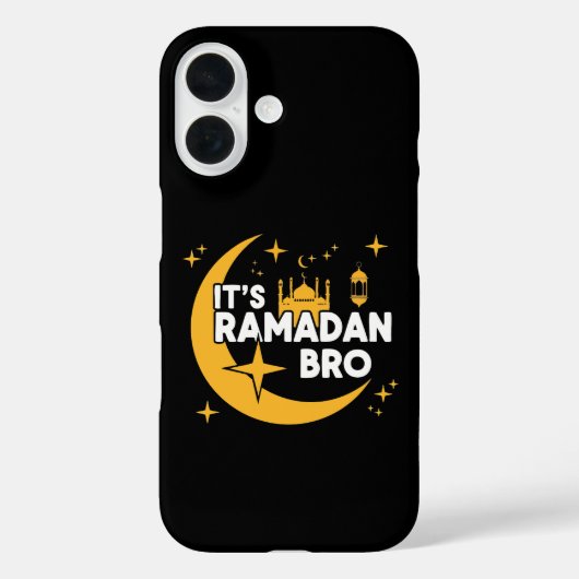 Coques Case-Mate iPhone It’s Ramadan Bro Happy Fasting Islamic Crescent  (Verso)