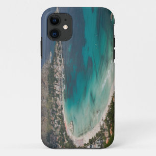 Coque Case-Mate Pour iPhone Italie, Sicile, Mondello, Vue de la plage depuis